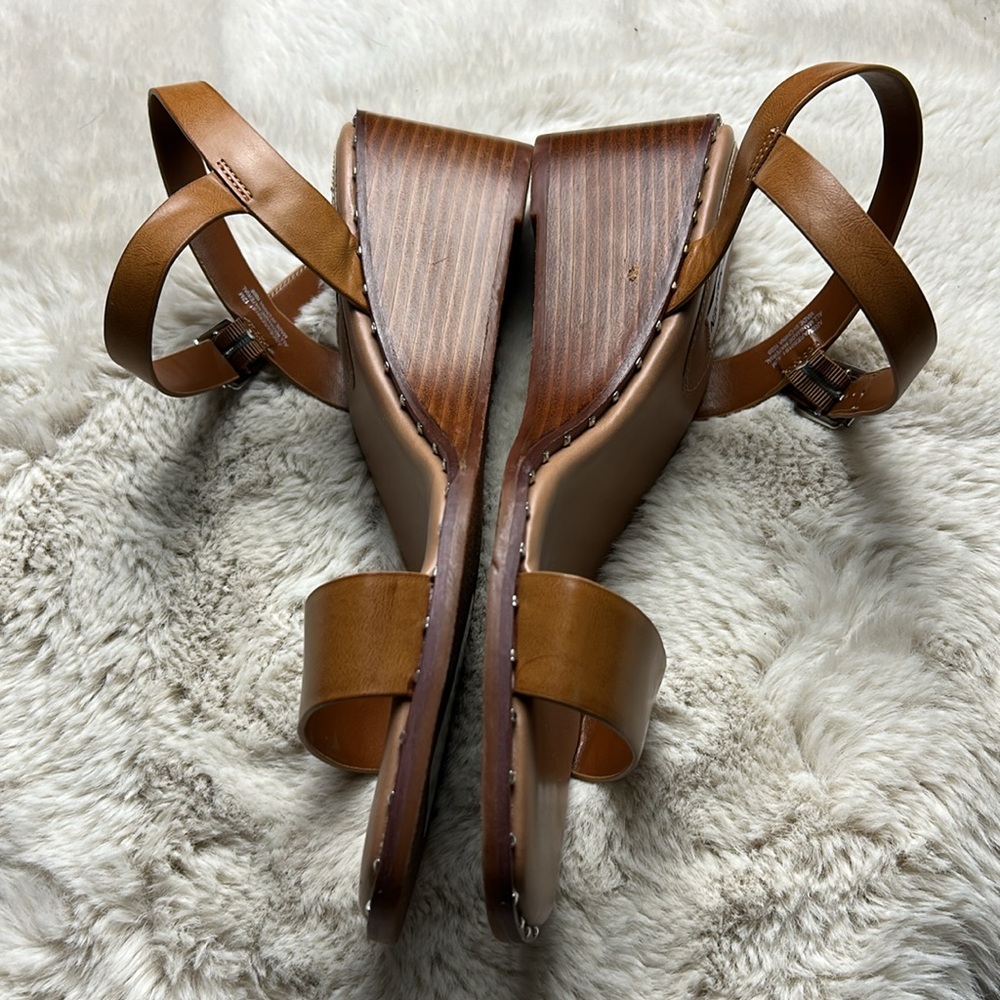 Steve Madden Slingback Wedge Sandals Size 12 - Picture 6 of 11